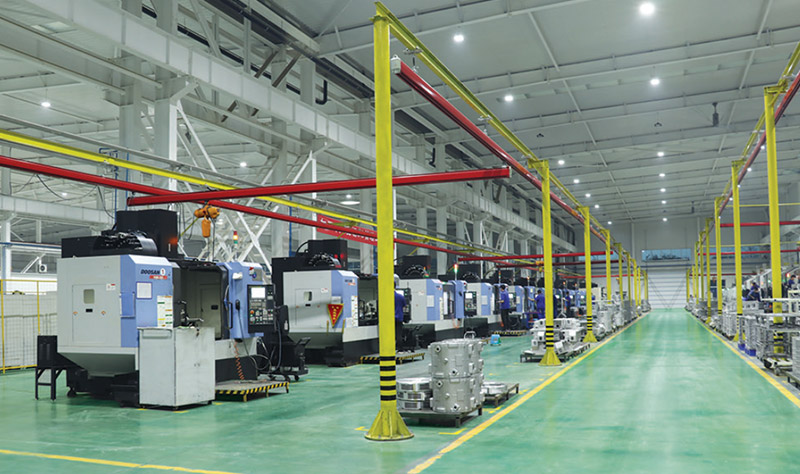 Vertical machining center