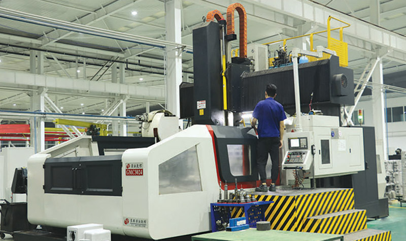 Gantry machining center