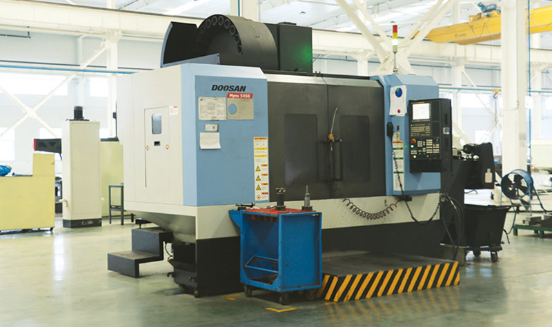 Vertical machining center